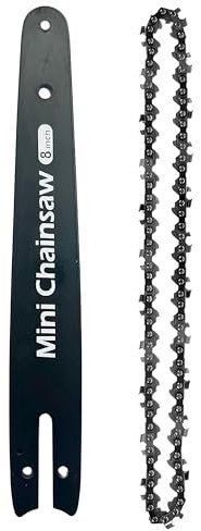 Catena e barra di guida per mini motosega BLUCKY (modello: DLS-8) (8 pollici)