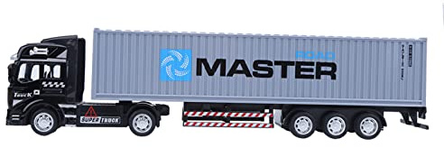 1: 48 Alloy Container Lastbil Modell Leksak Högsimulering Barn Bil Leksaker Fordon (Container lastbil)