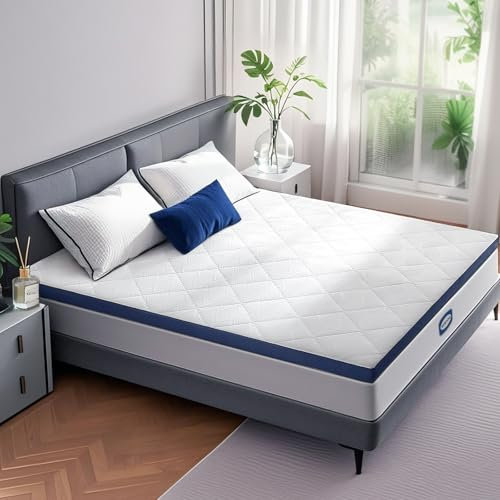 SEZMOONSI Topper 90x200cm, H3-H4 7,5cm Höhe hypoallergen & atmungsaktiv Kaltschaum Matratzentopper, bequemer Matratzen Topper für Boxspringbett, Wohnwagen, Schlafsofa, mit waschbarem 3D-Netz Bezug