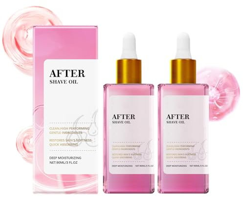 Erdbeer-Vanille-Aftershave-Öl für Damen für glatte Haut, Soft Serve Aftershave-Öl, Truly Aftershave-Öl Erdbeere, Truly Soft Serve Aftershave-Öl – Erdbeer- und Vanilleduft (2 PCS)