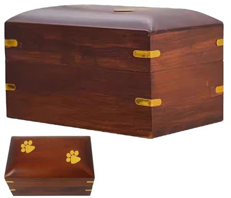 Urne De Cendres Pour Animaux De Compagnie - Boîte D'Urnes Funéraires De Crémation, Boîte Commémorative Pour La Perte D'Animaux De Compagnie | Maison Urnes Commémoratives Pour Animaux De Compagnie De