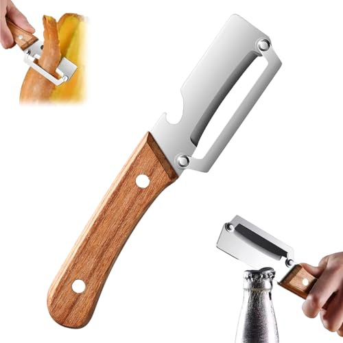 Multi-Functional Vegetable Peeler, Non-Slip Grip and Sharp Stainless Steel Blade, Wide Arc for Easy Cleaning, Space-Saving Design for Vegetables or Fruits That Need to Be Peeled (1pcs)