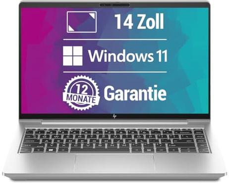 HP EliteBook 640 G10 14 Zoll Full HD Laptop Intel Core i5-1335U@ 32 GB 512 GB SSD mit Windows 11 Pro & GRATIS Antiviren-Software HDMI Webcam inkl. 12 Monate Garantie