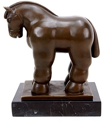 Fernando Botero Bronzefigur - Das Pferd - Horse 06 - Berlin 2007 - Moderne Skulptur - Botero Skulptur - Kunst online kaufen
