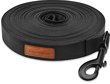 Schleppleine für Hunde, 3m 5m 7m 10m 15m 20m 25m 30m Schleppleine mit Robusterem Karabiner, Hundeleine für Große bis Kleine Hunde, Laufleine für Spaziergang, Übungsleine, Reißfeste Trainingsleine