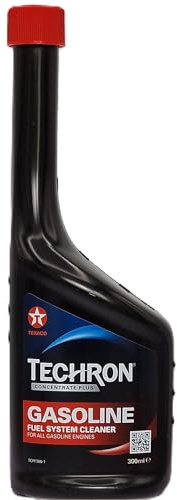 Texaco TECHRON Concentrate Plus Detergente per sistemi a Benzina, 300 ml, additivo per Motore a Benzina, rimuove i depositi degli iniettori, migliora Le Prestazioni del Motore, efficienza del