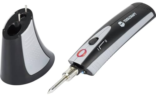 TOOLCRAFT Lötkolben 230 V/AC, 6 W, Akkubetriebener Präzisionslötkolben, DIY Werkzeug