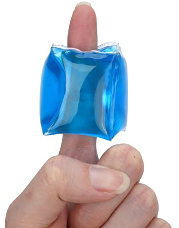 Toe Finger Cold Gel Ice Pack, 1,6 Zoll Leichte Wiederverwendbare Fingergelenkpflege Ice Gel Pack Zur Schmerzlinderung, Arthritis, Gicht, Verletzungen, Karpaltunnel