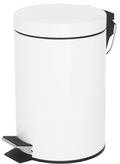 Corby 3L Treteimer (Croft / BIN003) in Weiß