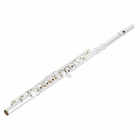 flöte Querflöte Offene Löcher Neusilberplattiert E-Mechanik Ringklappen Offset G