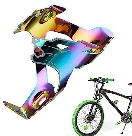 Wasserflaschenhalter für Fahrrad | Ultraleichter Fahrrad-Wasserflaschenhalter aus Aluminiumlegierung mit Wolfskopfform | Outdoor-Flaschenhalterungen für MTB, Rennräder und Mountainbikes