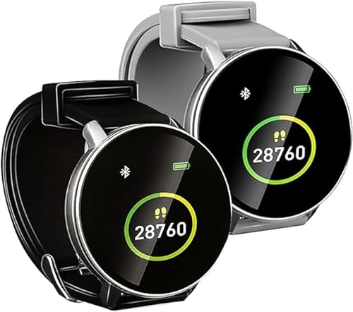 DbKW Umbro Activity Tracker Bluetooth Smart Watch Fitnessuhr HR Schrittzähler IP67 (Schwarz)