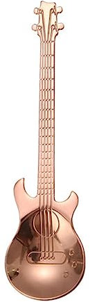 PRETYZOOM 1 Stk Servierlöffel aus Metall Mini-Teelöffel kleiner löffel aus edelstahl Dessertlöffel Suppenlöffel Eis kaffeelöffel Gitarren Rührlöffel Küchenzubehör Rostfreier Stahl Esslöffel