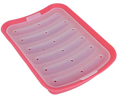 MAGICLULU Kuchenformen aus Silikon Schalenform Silikonform Backen aus Silikon Backform Brotbackofen wurst Hot Dogs Bratpfanne Hotdog Schimmel Brotpfanne Backgeschirr Baby