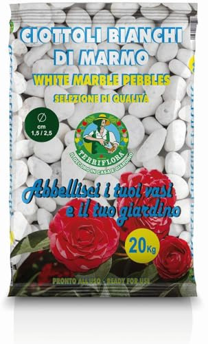 CF CIOTTOLI BIANCHI DI MARMO KG. 20 mm. 25-40