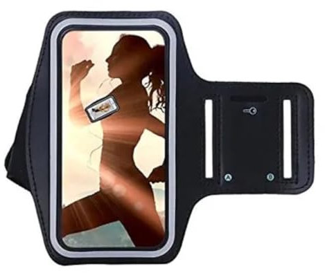 Running Armband Phone Holder for Samsung Galaxy A17 A16 A36 A26 A14 A13 A15 A07 A06 A05s A05 A54, Arm Strap Mobile Phone Pouch for Sport Jogging Fitness (Up to 6.7)