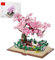 Magic Cherry Tree Book Building Blocks Set, Sakura Tree Building Bricks Toys with Swing, Creative STEM Botanical Magic Book Building Toys for Adults Kids Birthday Christmas(723PCS)
