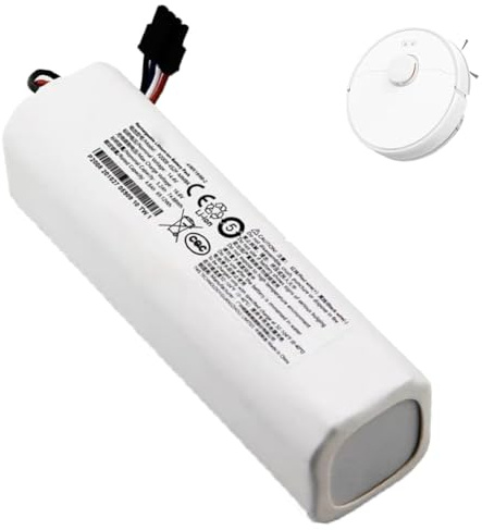 HJGHY Batteria agli ioni di Litio da 14,8 V per spazzatrice, Batteria al Litio da 4400 mAh, 5600 mAh, 9800 mAh e 12800 mAh, batterie sostituibili per aspirapolvere D9/D9 Por/F9/L10 por,14.8v9800mah