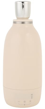 Jectse Hervidor Eléctrico de Viaje, Caldera de Agua de Agua de café Mini de té Pequeño Portátil, 37 ℃ a 100 ℃ Ajustable, Calentador de Botellas de Agua de 500 Ml con Protección de Seco
