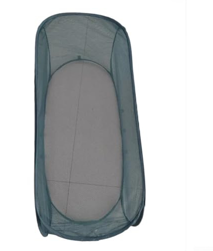 Funda protectora de malla para jardín, protege verduras y flores de las inclemencias del tiempo con picos de tierra (120 x 40 x 45 cm)