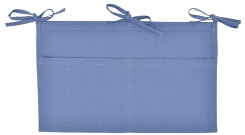 Zanthicia Schöne und praktische Babybett Hängetasche, einfache und platzsparende Lösung, Stoff Babybett Organizer mit Taschen, Scherbenwelt