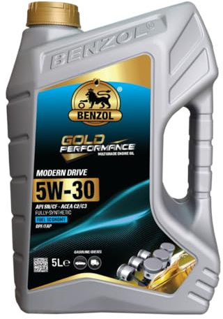 BENZOL Longlife III 5W-30 Motoröl 5L – VW 504 00/507 00 MB 229.51 BMW LL-04 – Vollsynthetisches Longlife Öl für Diesel & Benzinmotoren