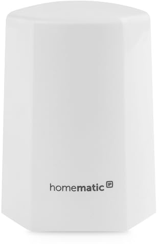 Homematic IP Smart Home Temperatur- und Luftfeuchtigkeitssensor – außen, weiß, Zubehör für Smart Home mit App-Funktion, Temperaturmessung, kabellos, 150573A0 | Smart Home Zubehör mit App-Funktion, Temperaturmessung, kabellos, weiß, 150573A0