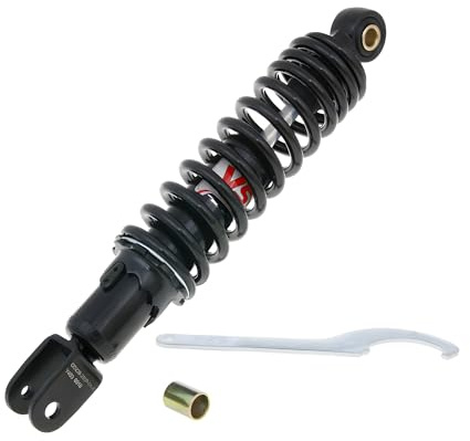 Stoßdämpfer YSS Mono PRO-X 290mm mit ABE | Double-Action Dämpfersystem, Federvorspannung einstellbar; kompatibel mit MBK Mach G 50 2T LC, YAMAHA Jog R 50 SA22 2T AC