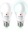 EXTRASTAR Lampadina Con Sensore, E27 Lampadine LED con Sensore Crepuscolare da Esterno, Auto On/Off, 9W bianco freddo 6500K per Veranda Giardino Porta d'ingresso Corridoio 2 pezzis