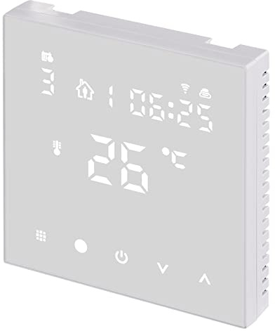 EMOS GoSmart - Smart Home Raumthermostat mit App - WiFi - IP Thermostat für Fußbodenheizung - mit Touch-Bedienung - energiesparend - Tuya, Smart Life, Google Assistant und Alexa kompatibel - weiß