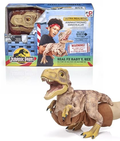 BANDAI - Mega T-Rex Real FX Dinosaurio Hyper - Realista Dinosaurio Animatronic llamativos Movimientos realistas y Sonidos Reales - WS01035