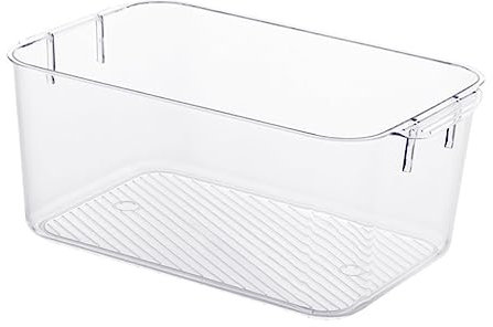 Cabilock Aufbewahrungskoffer Für Kosmetik Desktop-organizer-box Spiegel Kunststoff Make-up-aufbewahrungsbox Für Die Arbeitsplatte Weiß