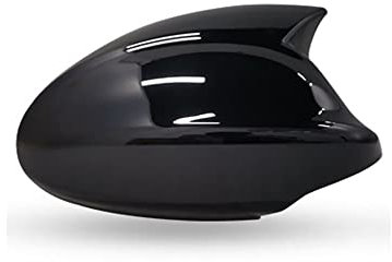 SKINFORD Auto Spiegelkappen Für BMW E90 E91 E92 E93 E81 E87 E82 E88 3er 1er M Zubehör Kohlefaser Glanz Ersatz Rückspiegel Abdeckungen Kappe Rückspiegel Abdeckung Kappe (Color : Blanc)
