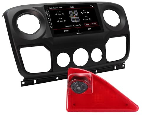 10'' Radio Kompatibel mit Nissan NV400/Fahrgestell X62/Vauxhall Opel Movano | Renault Master MK3 Pritsche Multimedia AHD GPS Navigator Canbus RDS/FM SWC Audio Stereo CarPlay IOS Android+Rückfahrkamera