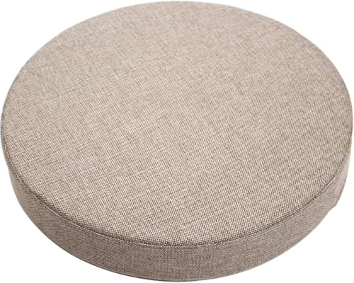 HKJGNH Cuscini per Sedie da Cucina Confortevoli,Cuscino per Sedia Rotondo Diametro 30/35/40/45/50/25cm,Antiscivolo,Cuscino Rotondo Sedia per Sgabello,Pranzo, Giardino, Ufficio(Color 10,45x45x8cm)