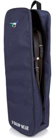 GALOP WEAR Trensentasche für Zaumzeug – Reißverschlusstasche aus Codura für Pferdezubehör, ideal für Stall & Turnier – Klettbefestigung innen