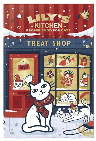 Cat Christmas Advent Calendar 25g