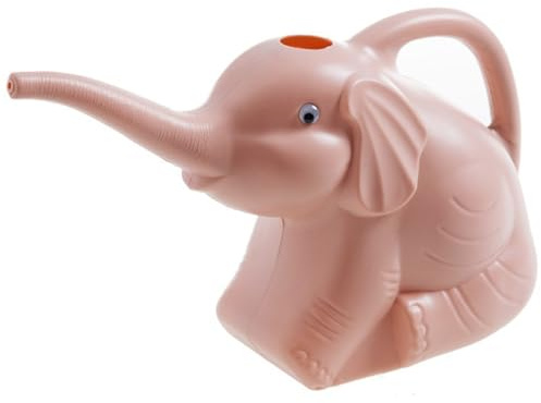 Nuiorfty Regadera de Elefante Regadera de plástico de 0 5 galones Caño Largo Lindo Elefante pequeño para Plantas de Interior Patio Césped Herramienta de jardinería Estilo 1