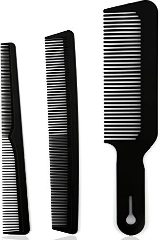 LUTER 3 Pezzi Set Pettine Per Barbiere Resistente Al Calore Pettine Per Barbiere a Pettine Pettini Conici Pettini Per Taglio Capelli Pettine Tagliacapelli