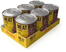 JOSERA Meat Lovers Pure Lamb (6 x 800 g) | Vuxen | Premium våtfoder för vuxna hundar | Extra mycket lammkött (68%) | monoprotein | kornfritt | Hundfoder våt | 6-pack