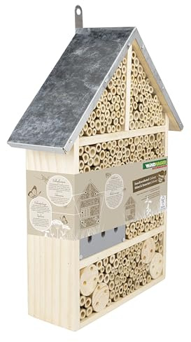 Windhager Hotel per insetti Colony - casetta per Insetti, casa degli insetti, albergo per insetti - Casetta insetti per api, coccinelle, farfalle - Hotel per api da appendere