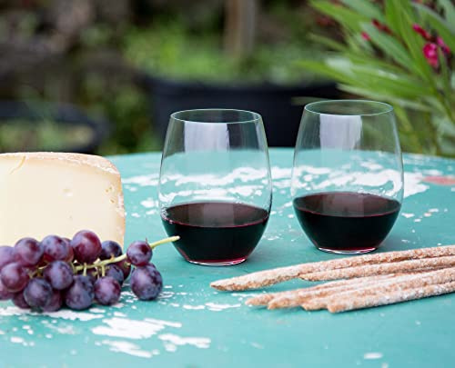 Riedel The O Weinglas, Cabernet/Merlot, klarer Kristall, maschinell hergestellt, 6 Stück