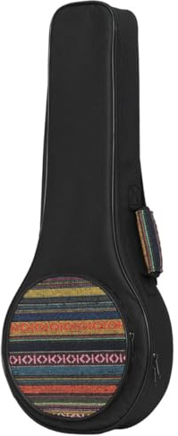 SAFIGLE Gepolsterte Mandolinentasche aus Nylon mit Weicher Innenfütterung und Tragbar Passend für Mandoline für Unterwegs
