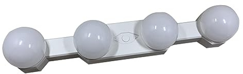 HEMOTON Schminklampe mit Saugnapf Make-up-Beleuchtung portable light make up light badezimm lamp Schminktischleuchten LED-Make-up-Licht LED-Spiegel-Frontlicht tragbar Schminkspiegel Weiß
