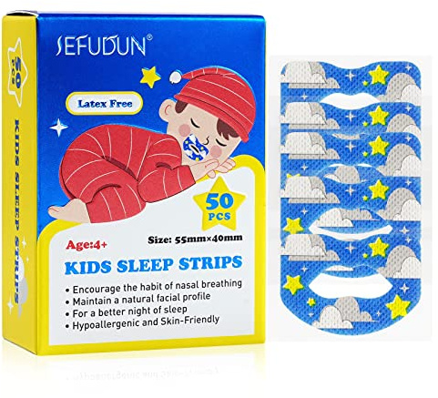Lot de 50 bandes de sommeil pour moins de respiration buccale pour améliorer le sommeil, autocollants pour ronflement et lèvres