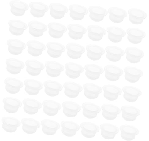 OATIPHO 100pièces Bouchons Filetés Pour Bouteilles Aromathérapie Bouchons Étanchéité Sans Réutilisables Transparents Pour Bouteilles Huiles Essentielles De Remplacement