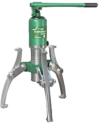 OZBME Kit separatore per Estrazione Cuscinetti Idraulici, capacità Massima 10 tonnellate, estrattore per Ingranaggi, 2 o 3 Griffe, utensile per Flange mozzo