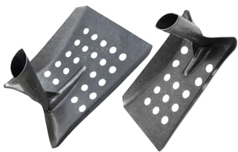 TOYANDONA 2pièces Pelle De Drainage Métal Outil De Jardin Polyvalent pour Éliminer La Boue Sable Débris Systèmes Eau Et Égouts