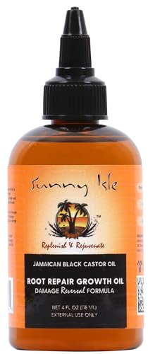 Sunny Isle Jamaican Black Castor Oil Root Repair Growth Oil 4oz