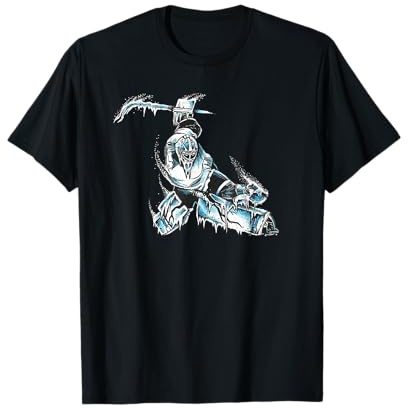 Hockey Goalie Born from Ice Graphic Glove Save T-Shirt